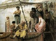Gustave Boulanger Le march aux esclaves Spain oil painting artist
